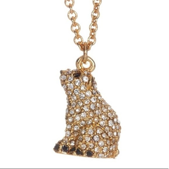 Kate Spade Cold Comfort Polar Bear Charm Necklace - Picture 6 of 8